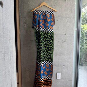 Bimba & Lola : Animal-Print Ska Chenille Shawl